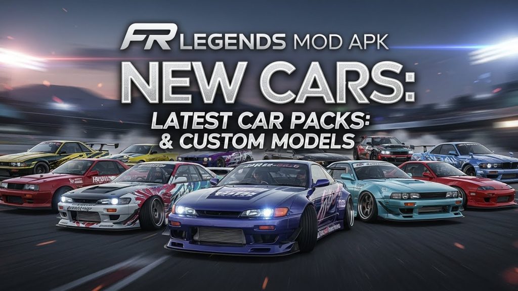 FR Legends Mod APK New Cars